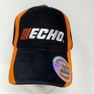 ECHO Chainsaw Adjustable Hat Cap Outdoor‎ Power Equipment Cut Tree Sawyer Black